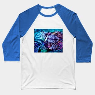 Blue Maritime Sound Baseball T-Shirt